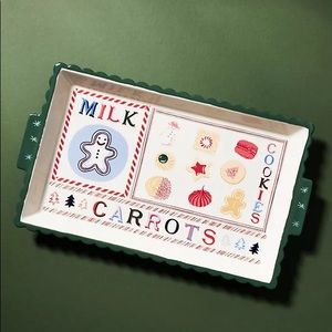 Anthropologie George and Viv Christmas Platter